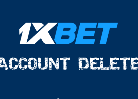 How to delete 1XBET account